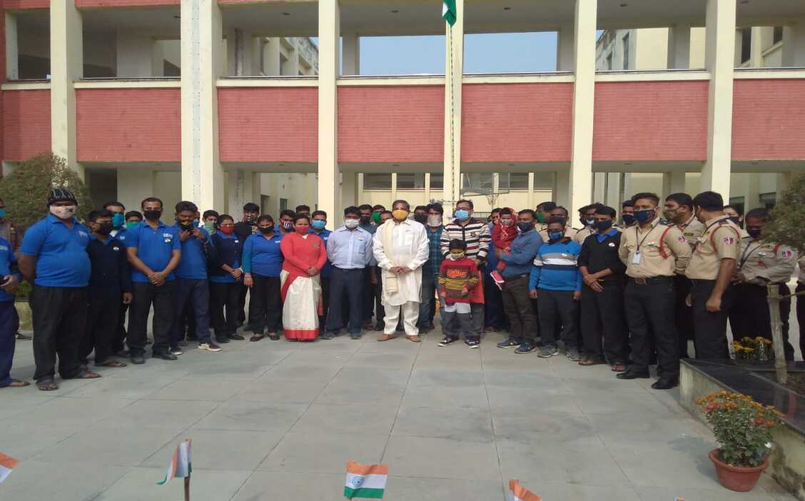 Republic Day 2021, Kolkata Campus