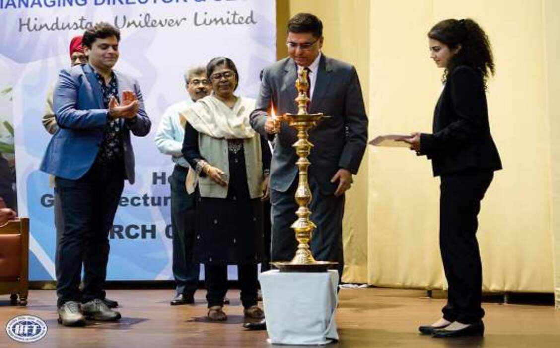 Headstart Guest Lecture at IIFT By Mr. Sanjiv Mehta, MD and CEO HUL